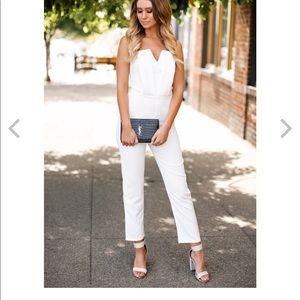 White jumpsuit